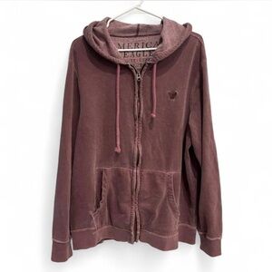 American Eagle Zip Up Hoodie